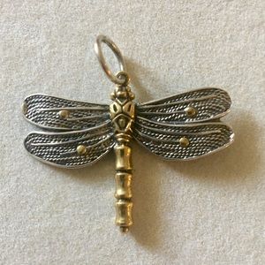 Waxing Poetic Transformative Dragonfly Charm